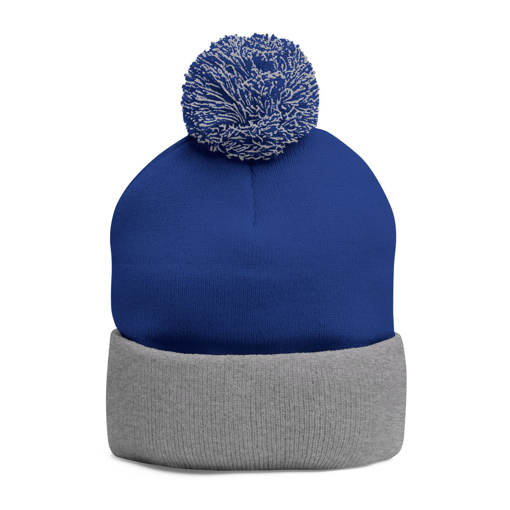 'Get Centered' Pom-Beanie