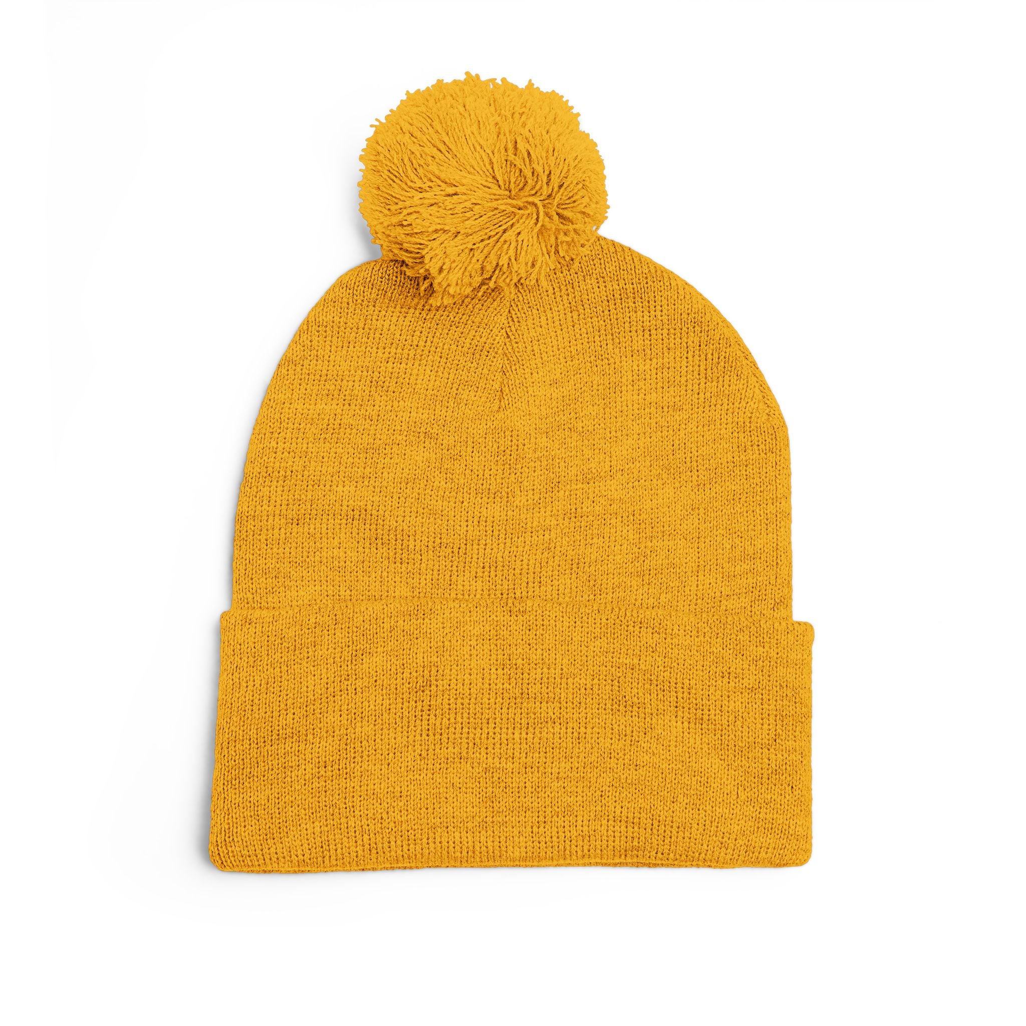 'Get Centered' Pom-Beanie