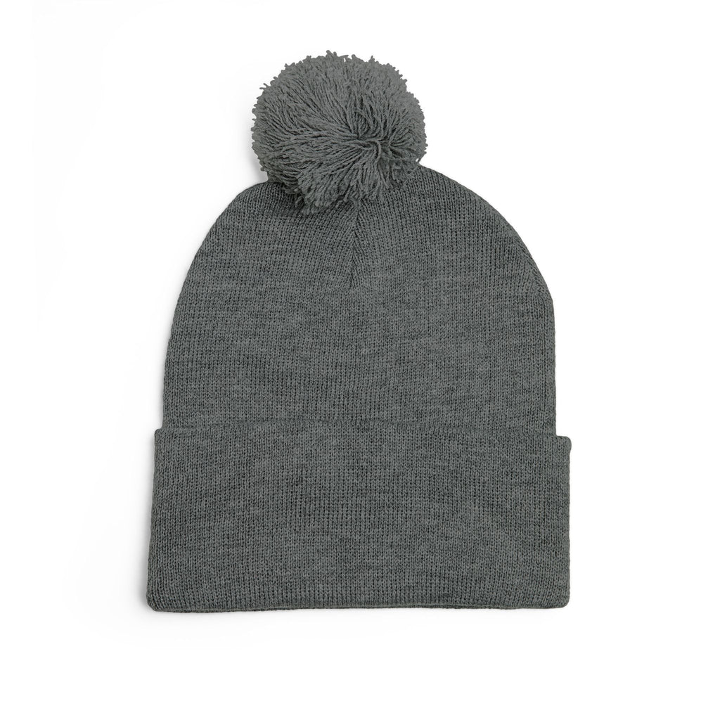 'Get Centered' Pom-Beanie