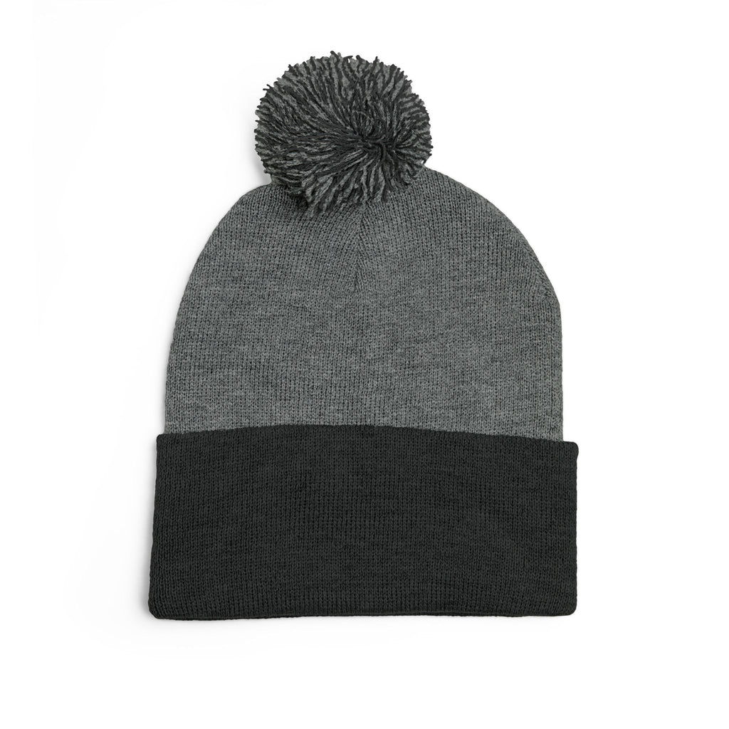 'Get Centered' Pom-Beanie