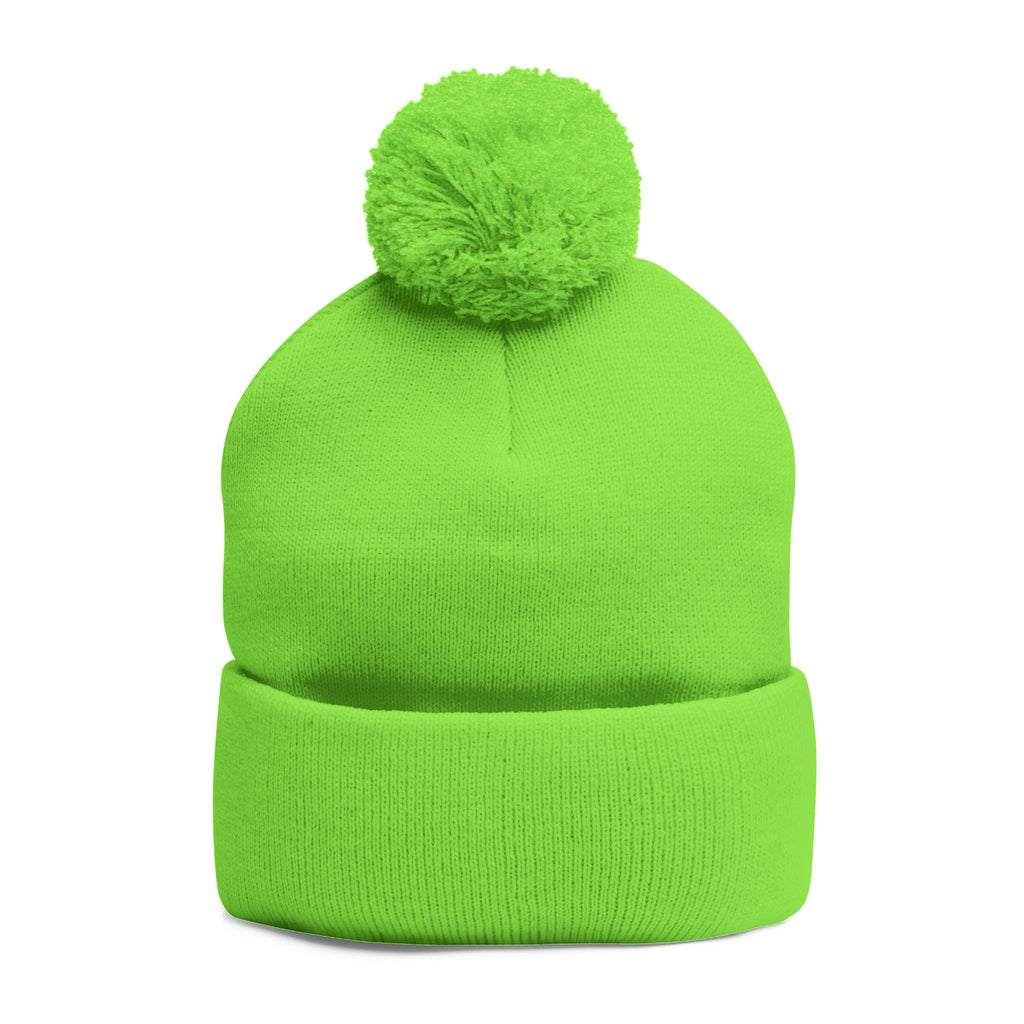 'Get Centered' Pom-Beanie