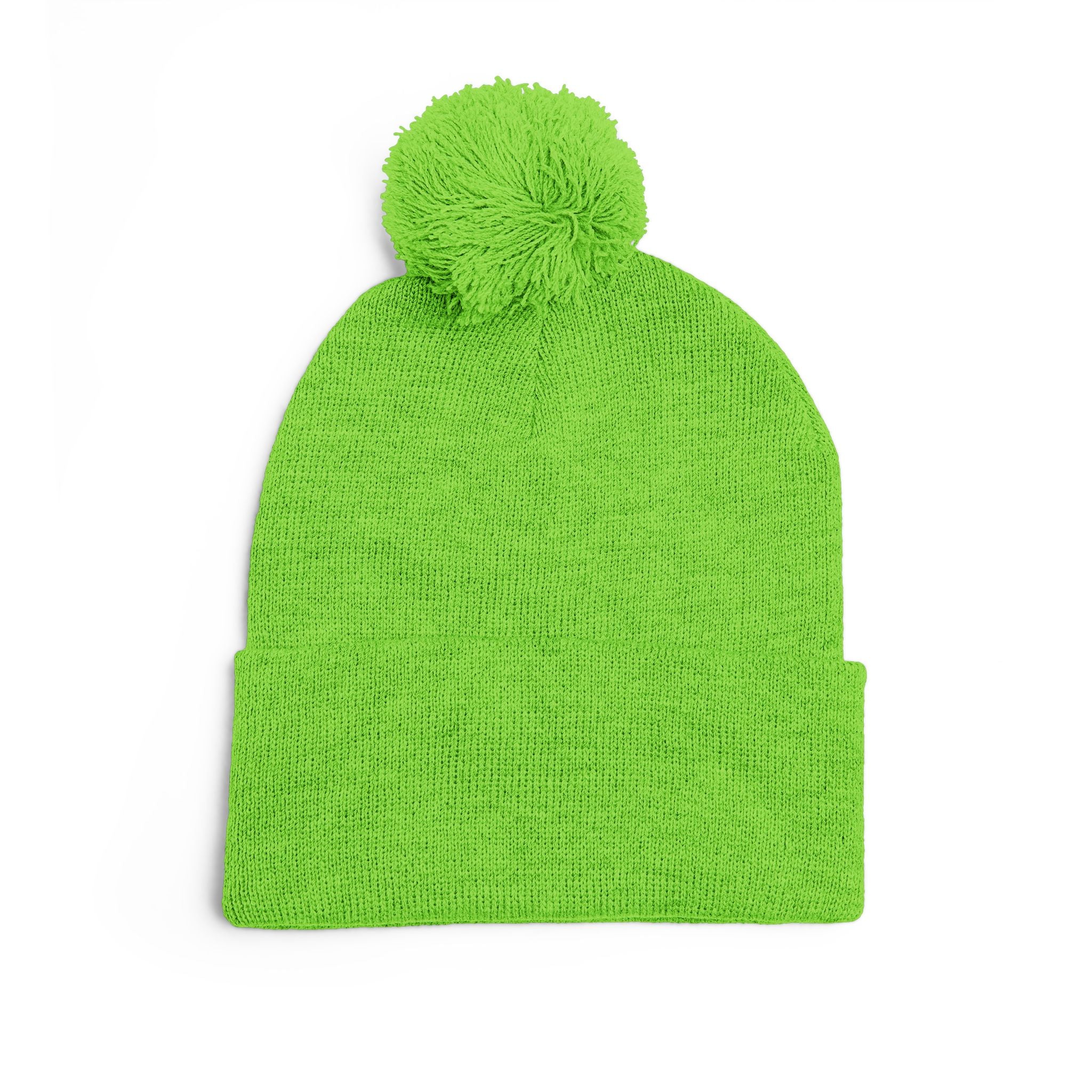 'Get Centered' Pom-Beanie