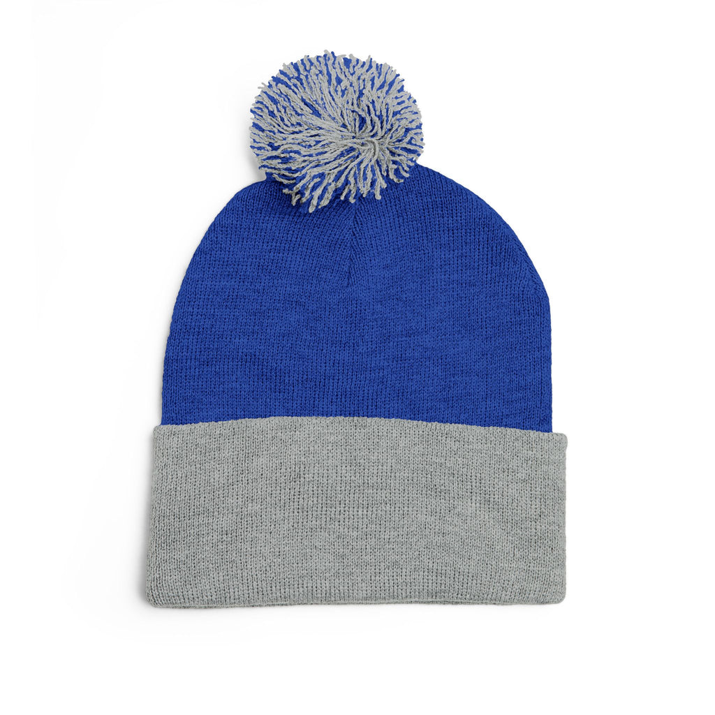 'Get Centered' Pom-Beanie