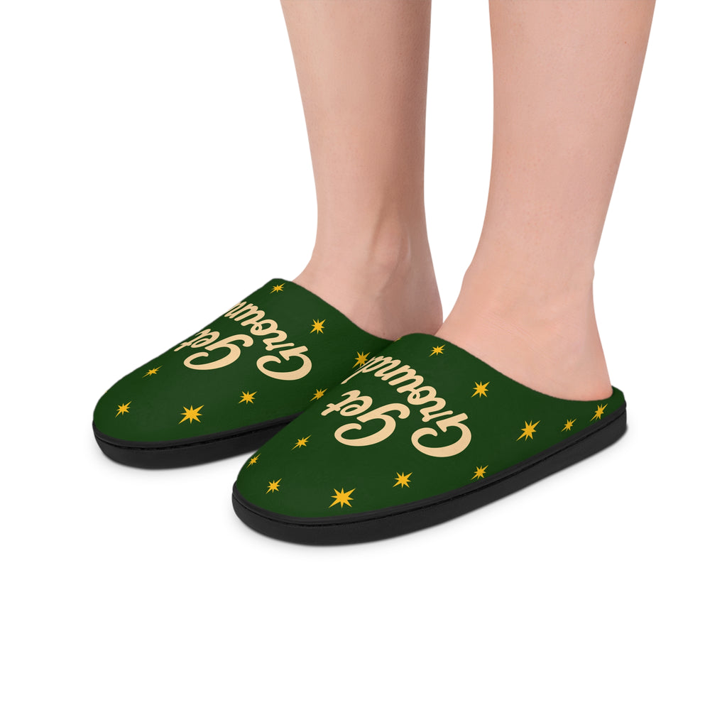 ‘Get Grounded’ Sparkle Intention Slippers