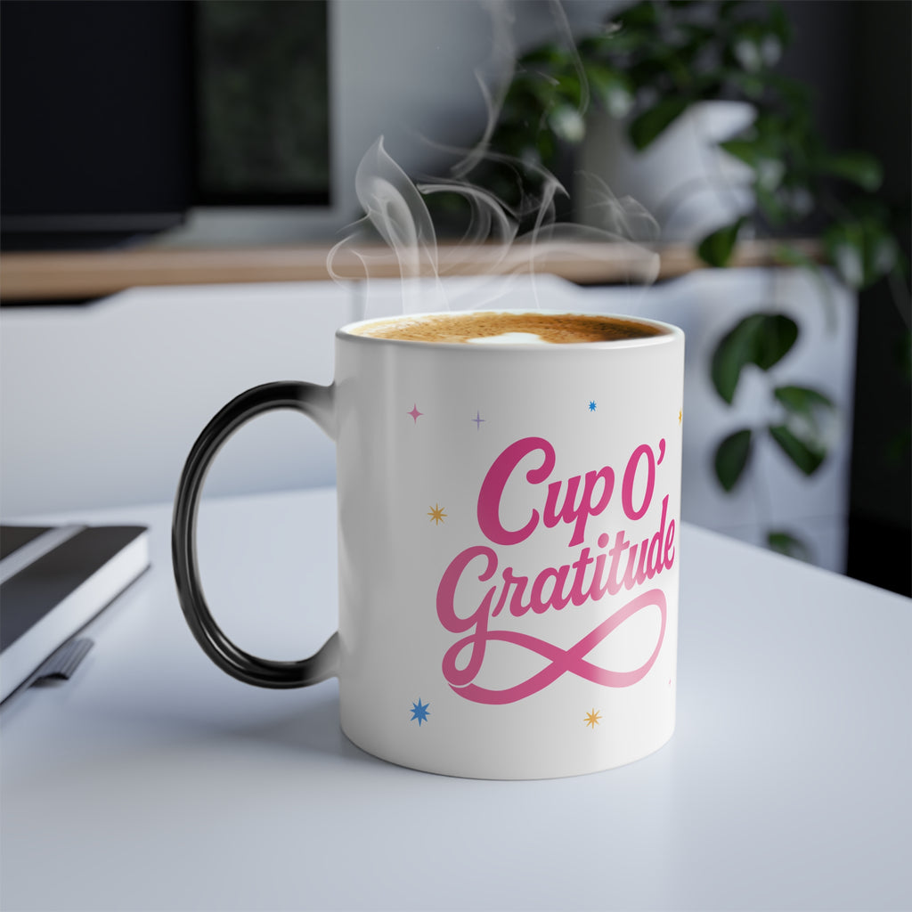 Color Morphing 'Cup o' Gratitude' Mug (11oz)